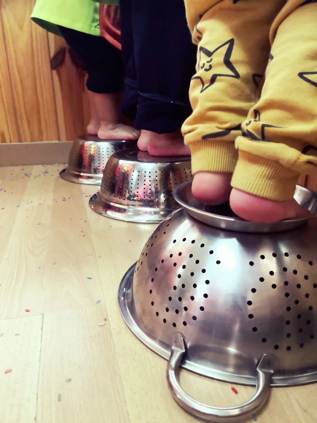 niños pies